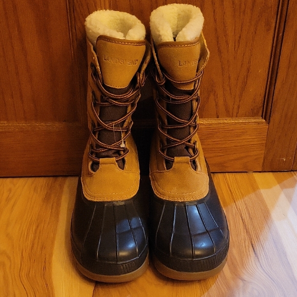 Lands' End Other - Lands' End Men's' Brown and Black Winter Boots